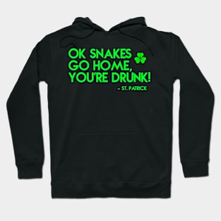 Ok Snakes Go Home Hoodie